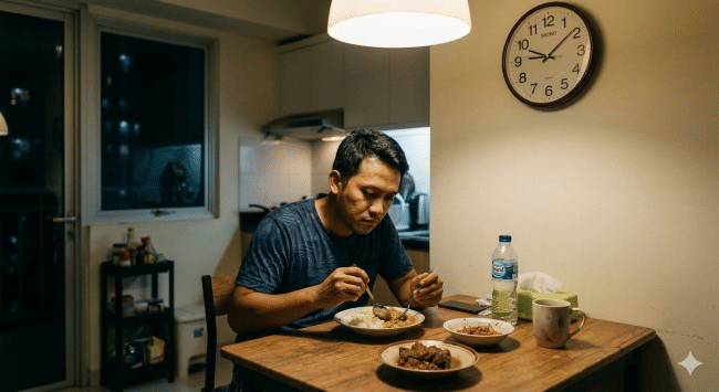 Efek Makan Malam di Atas Jam 10 bagi Kesehatan - Alodokter