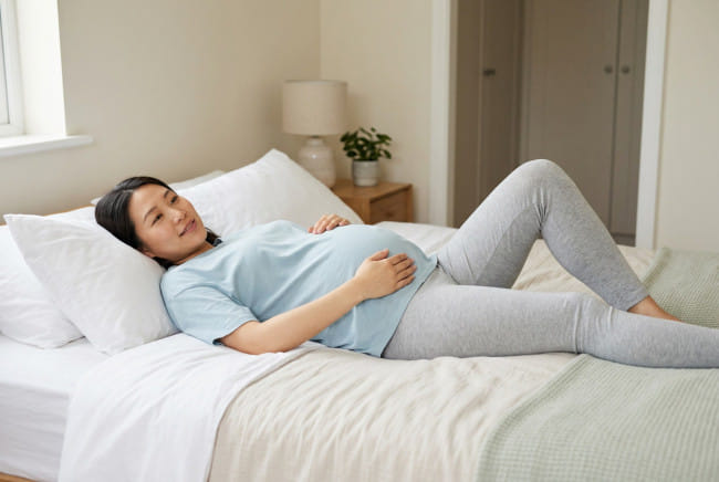 Posisi Janin Saat Ibu Tidur Terlentang, Bahaya Gak Sih? - Alodokter