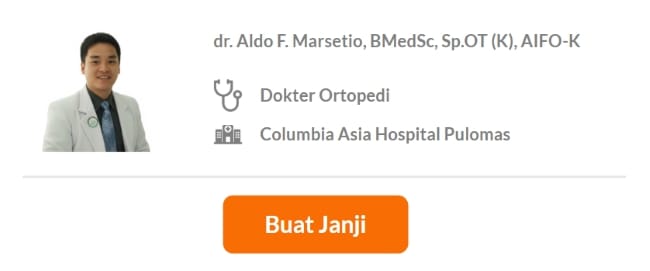 Dokter Spesialis Ortopedi dan Traumatologi Terbaik di Jakarta Timur - Alodokter