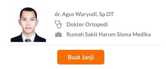 Dokter Spesialis Ortopedi dan Traumatologi Terbaik di Jakarta Timur - Alodokter