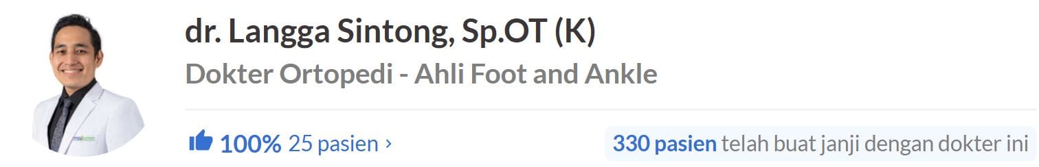 Rumah Sakit Terbaik untuk Ortopedi - Alodokter