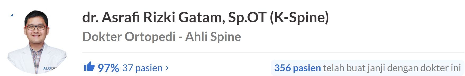 Rumah Sakit Terbaik untuk Ortopedi - Alodokter