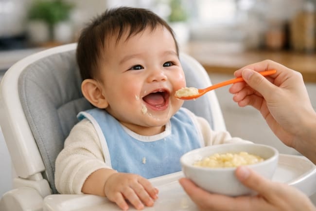 11 Camilan Bayi 8 Bulan yang Dapat Mendukung Tumbuh Kembangnya - Alodokter
