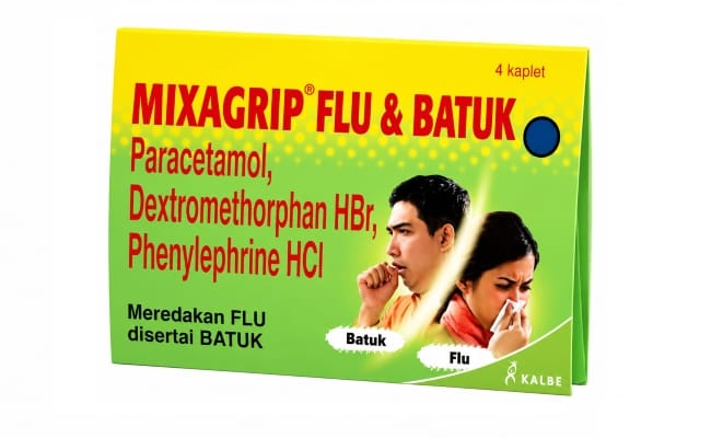 Mixagrip Flu dan Batuk