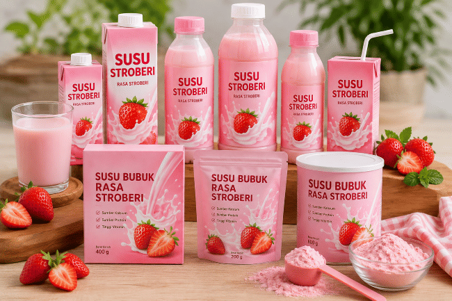 15 Susu Strawberry Terbaik yang Enak dan Kaya Nutrisi - Alodokter