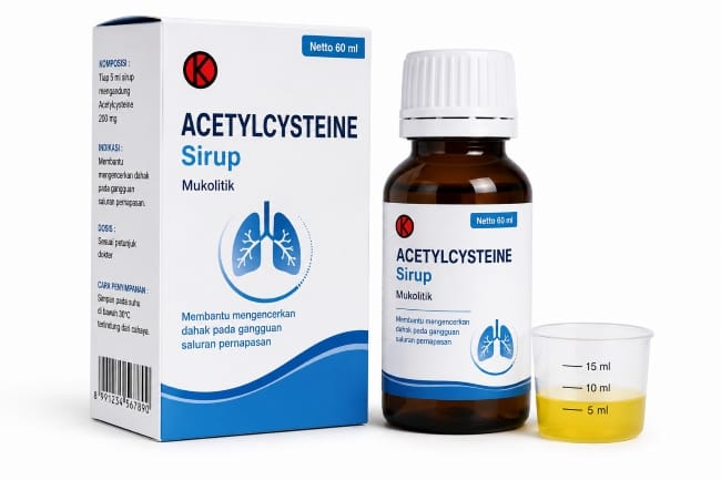 Acetylcysteine sirup