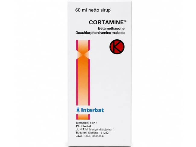 Cortamine sirup