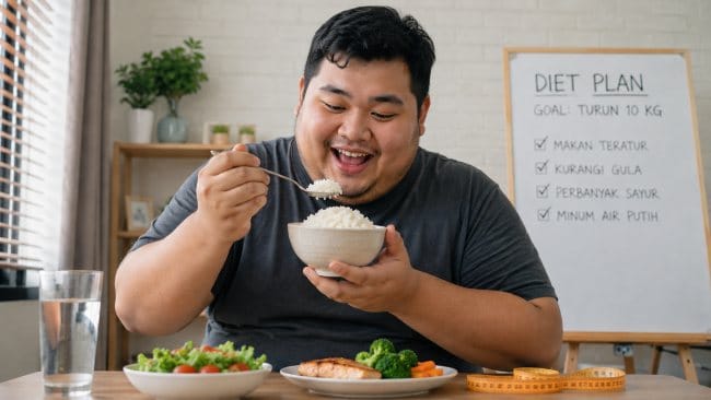 7 Cara Diet Tanpa Olahraga dan Tetap Makan Nasi yang Menyehatkan - Alodokter