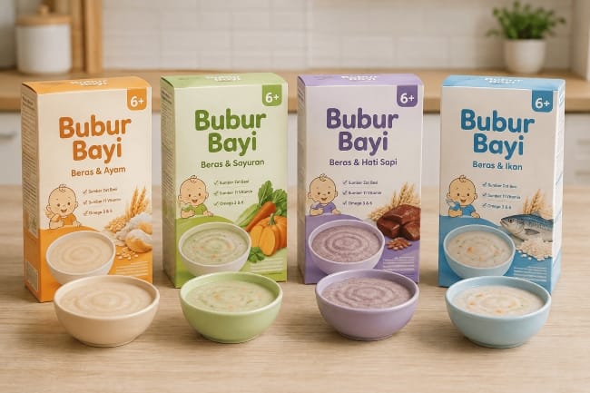 12 Bubur Bayi Terbaik yang Praktis dan Lezat untuk Si Kecil - Alodokter
